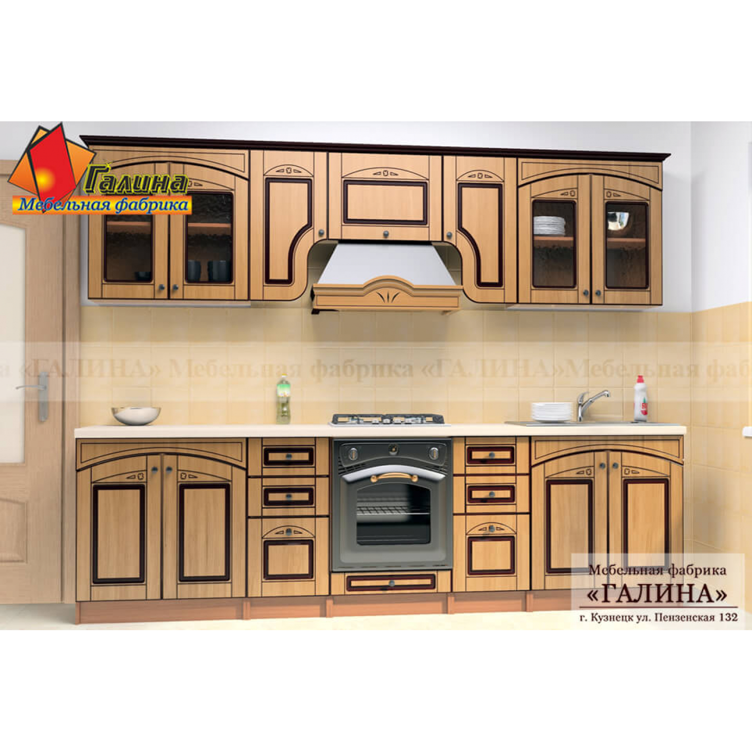 Кухонный гарнитур Патина 040